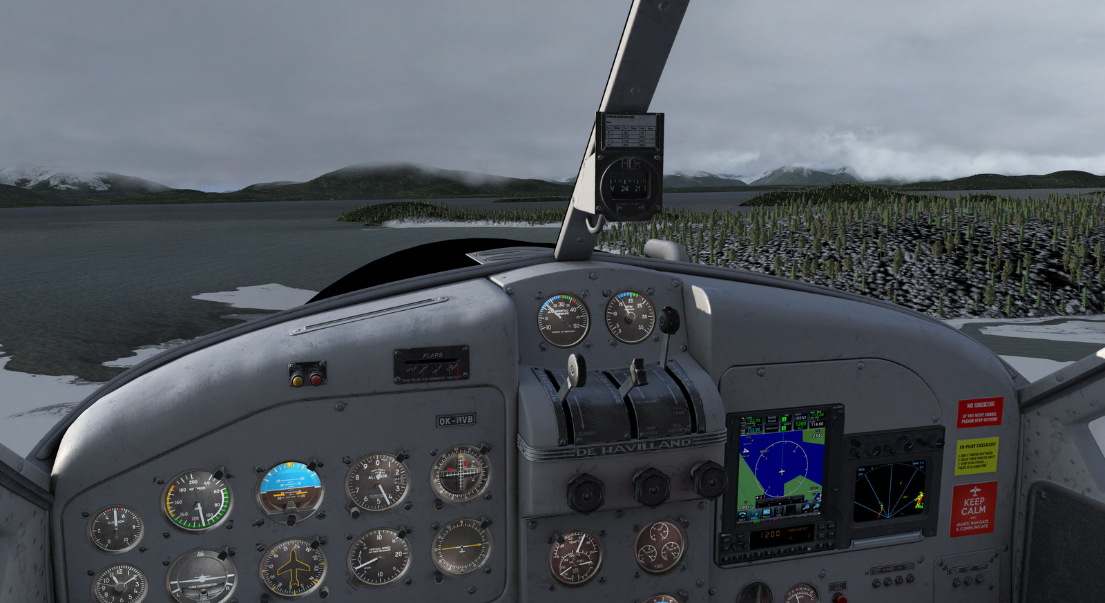 DHC-2 Beaver, Mouseviator,cockpit, Screenshot 4/19