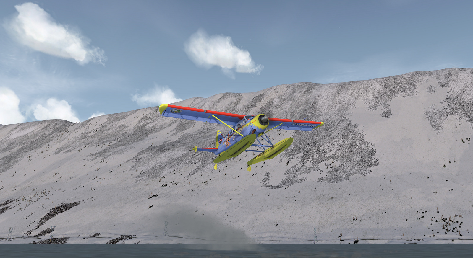 DHC-2 Beaver, Spirit of Alaska, Straight Floats version, Screenshot 12/19
