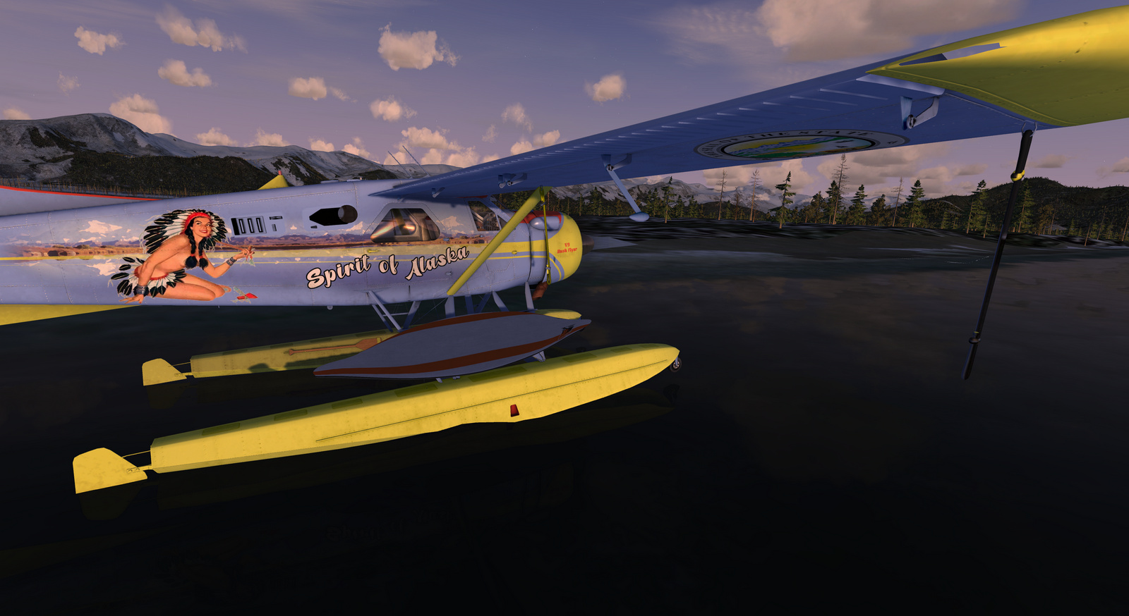 DHC-2 Beaver, Spirit of Alaska, Floats version, Screenshot 18/19